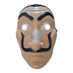 Fancy Dresses Money Heist Face Mask for Kids - 30659
