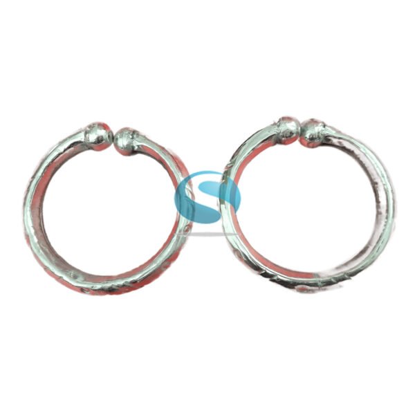 Savvy Oxidized fancy Silver Kada 15 –
